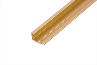 崇左航空纤维墙咔铝合金边条（钛金氧化）