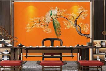 崇左森佰汇航空纤维墙咔（春花秋月）