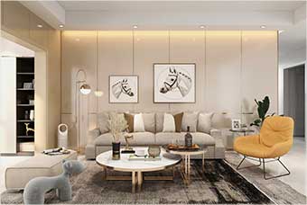 崇左客厅空间案例