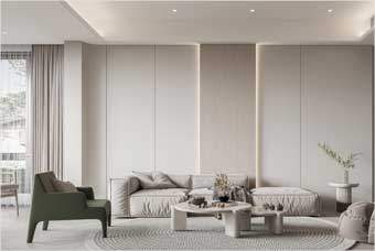 崇左客厅空间案例